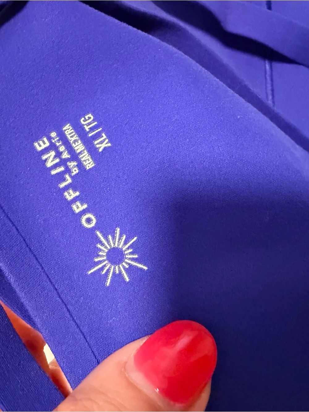 NWT aerie Strappy Sports Bra in Royal Blue